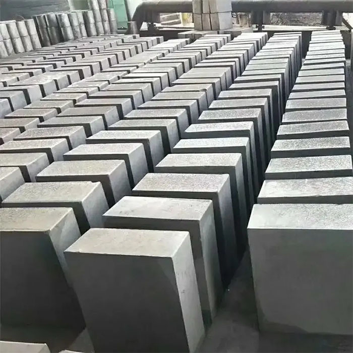 سلول های الکترولیتی آلومینیومی بلوک کاتود کربن ماده کربن رسانا با تراکم 1.6-1.8 G/cm3
