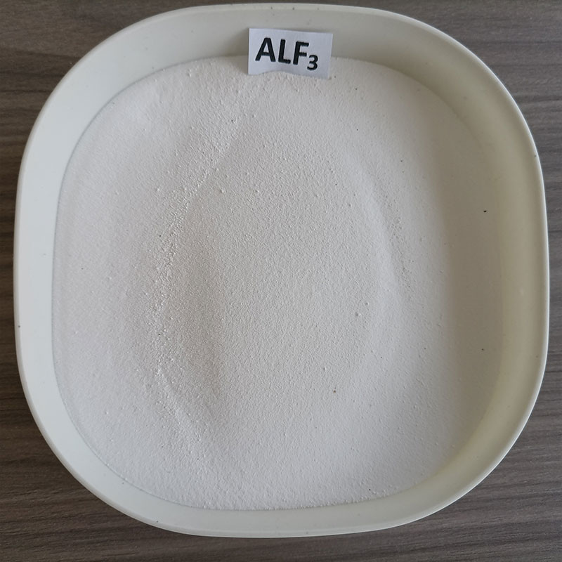 مواد افزودنی و فلکس های فلز آلومینیوم فلوراید درجه صنعتی AlF3
