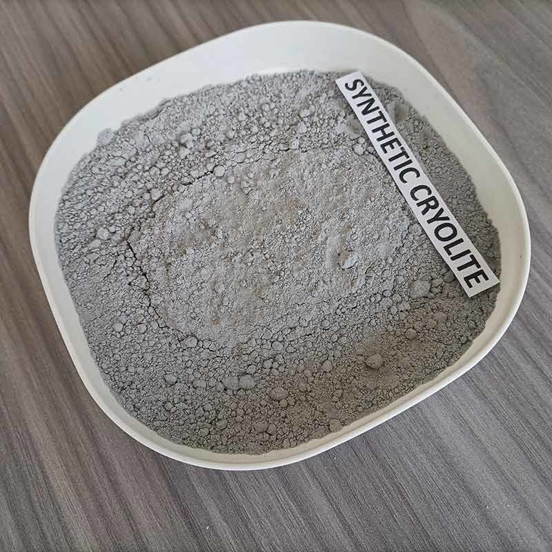کریولیت مصنوعی خالص صنعتی برای تولید الکترولیتی آلیاژ آلومینیوم