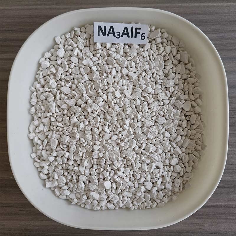 Na3alf6 Cryolite مصنوعی درجه بالا محلول پذیری عالی برای تولیدات متالورژی پیشرفته