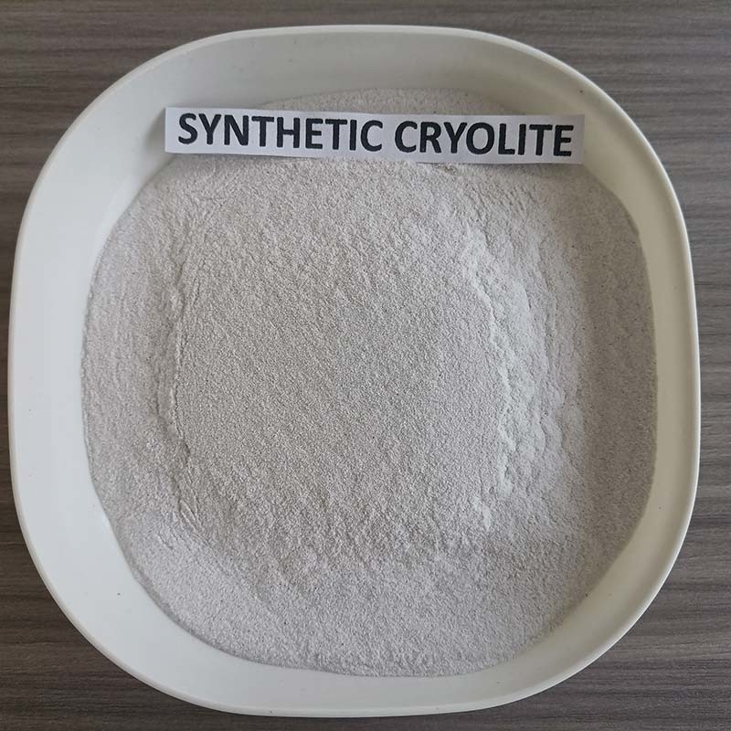 CAS 15096-52-3 پرکننده فعال سدیم کریولیت 200 میش کریولیت مصنوعی برای صنعت آلومینیوم