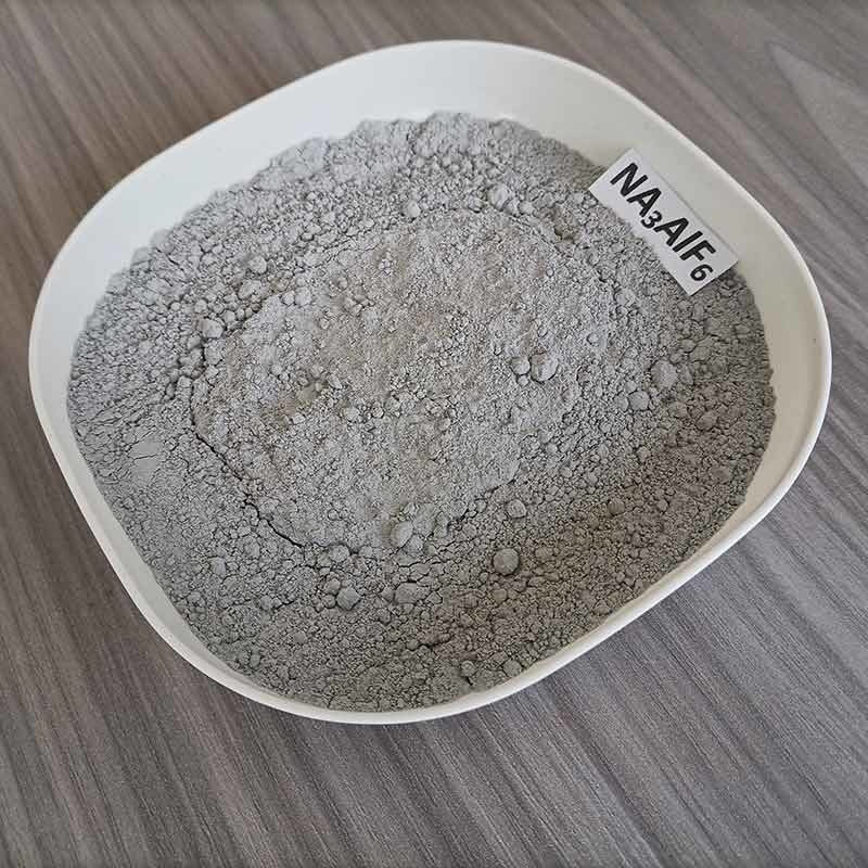 کریولیت مصنوعی خالص صنعتی برای تولید الکترولیتی آلیاژ آلومینیوم