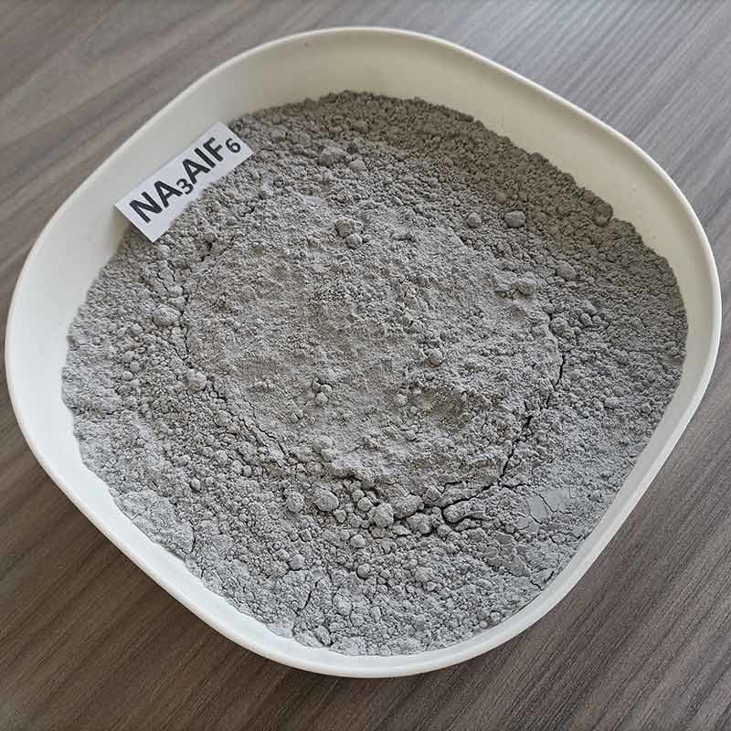 کریولیت مصنوعی خالص صنعتی برای تولید الکترولیتی آلیاژ آلومینیوم