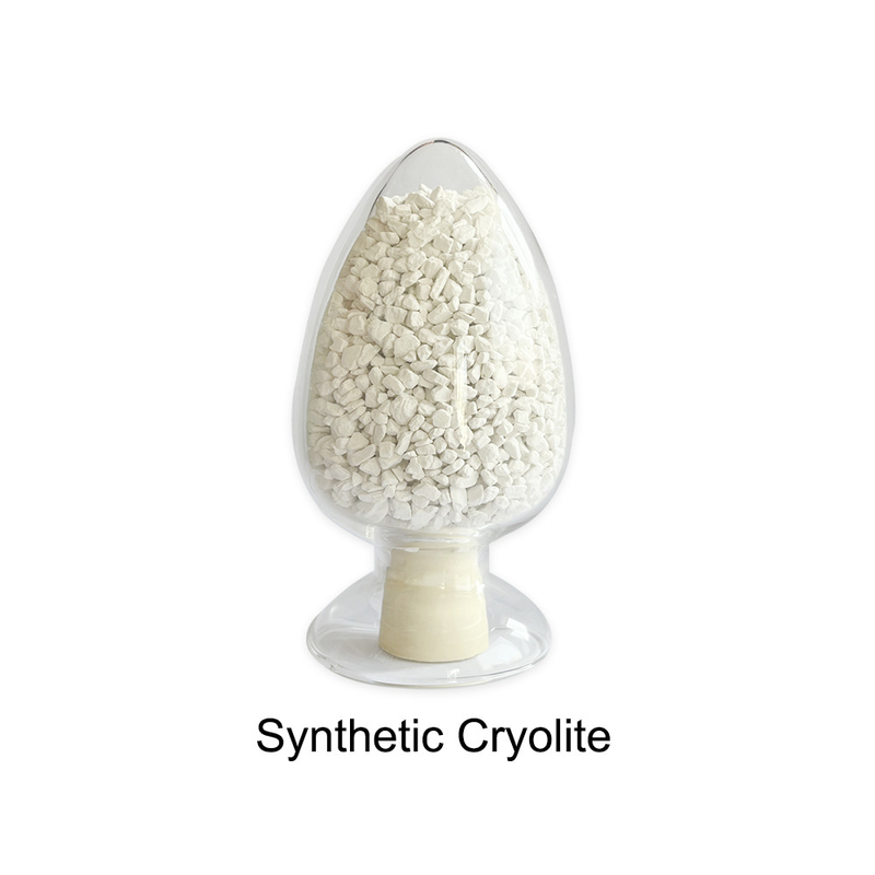 Na3alf6 Cryolite مصنوعی درجه بالا محلول پذیری عالی برای تولیدات متالورژی پیشرفته
