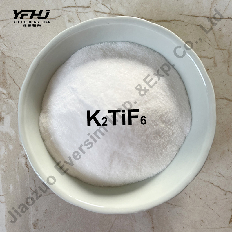 CAS 16919-27-0 پودر سفید فلوروتینات پتاسیم K2 (TiF6) برای صنعت شیشه