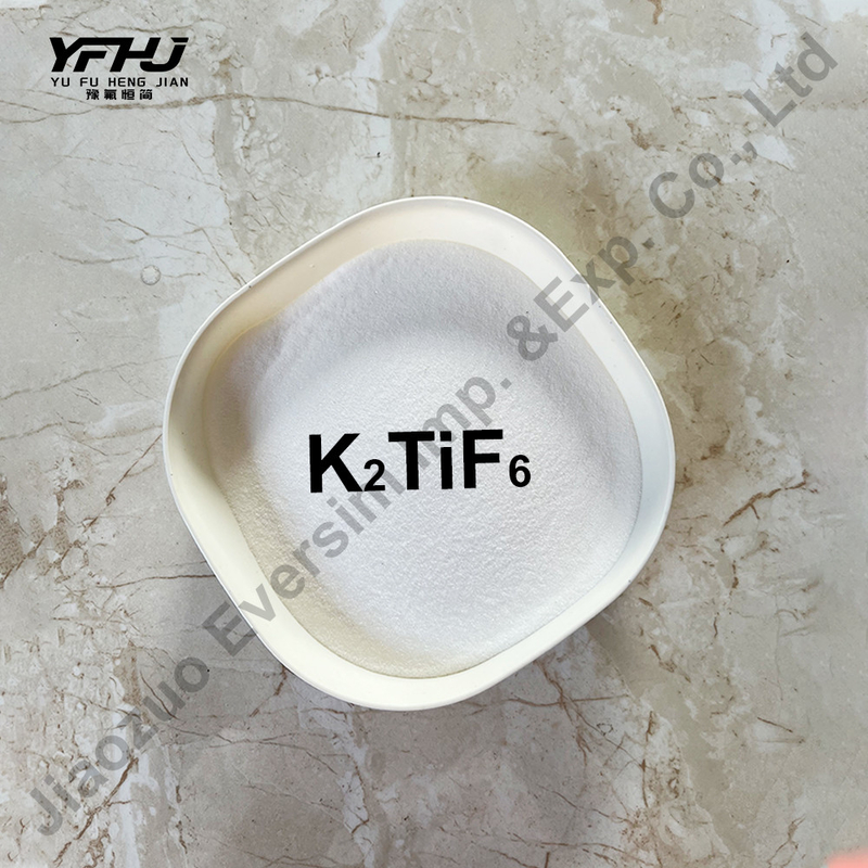 CAS 16919-27-0 پودر سفید فلوروتینات پتاسیم K2 (TiF6) برای صنعت شیشه