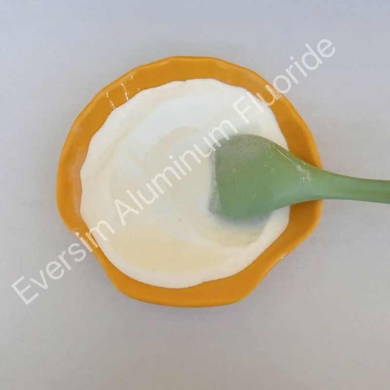 CAS7784-18-1 پودر بلوری فلوراید آلومینیوم Alf3 برای مهار کننده های تولید الکل