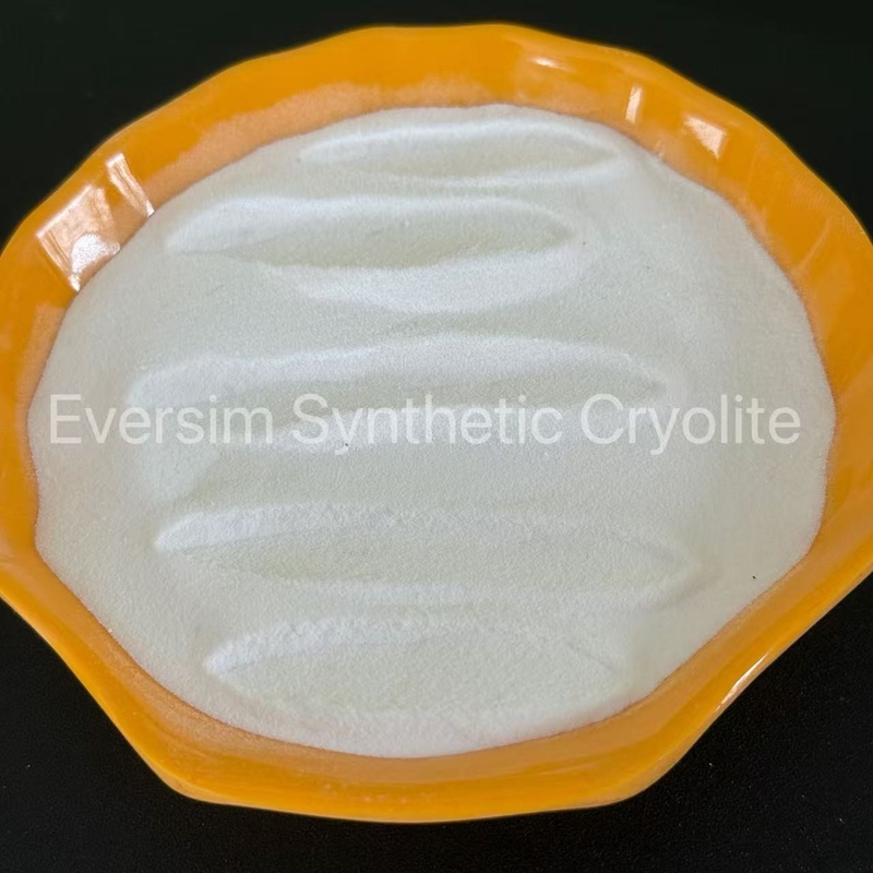 محصول شیمیایی با خلوص بالا CAS15096-52-3 200 مش Na3AlF6 کرایولیت سدیم 99.9٪ برای صنعت ساینده