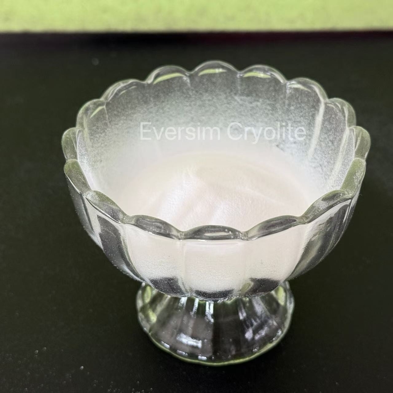 محصولات شیمیایی با کیفیت بالا White Sand CH-1/CM-1 Synthetic Cryolite Na3AlF6 برای صنعت سرامیک