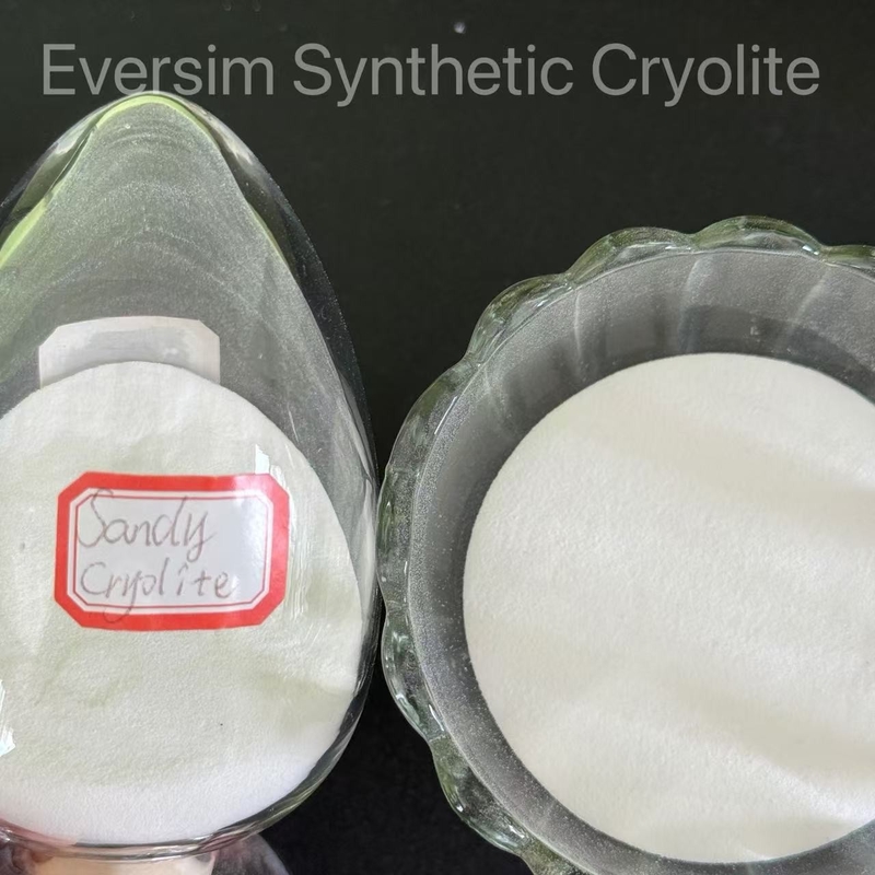 محصولات شیمیایی با کیفیت بالا White Sand CH-1/CM-1 Synthetic Cryolite Na3AlF6 برای صنعت سرامیک