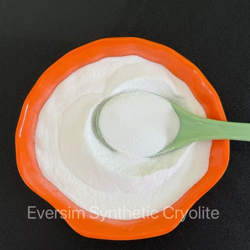 325 میش 98٪ خلوص کریولیت مصنوعی Na3AlF6 به عنوان جریان برای عامل جوش استفاده می شود