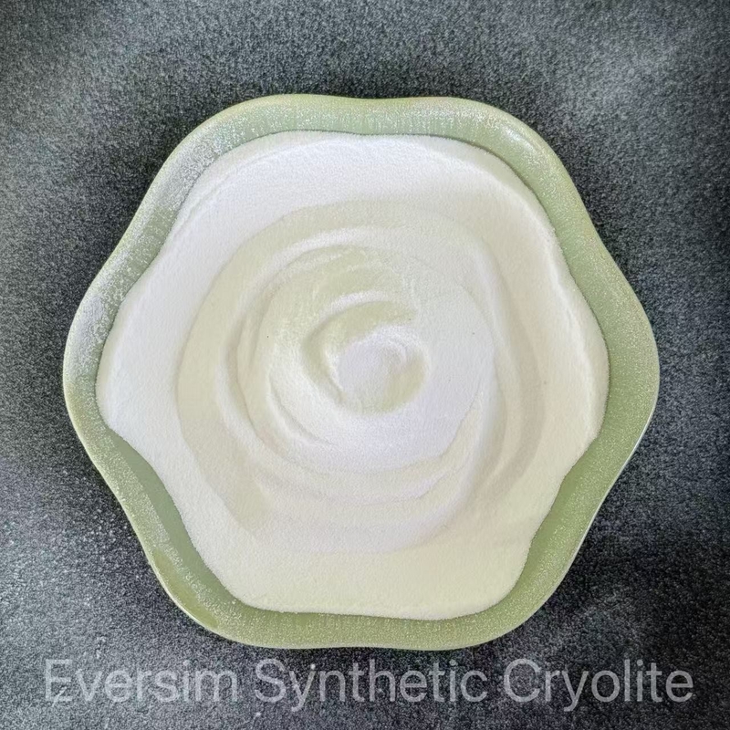 CAS15096-52-3 خالصیت بالا 99.2٪ کریولیت مصنوعی سفید شنیدی برای صنعت آلومینیوم