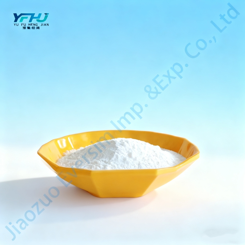محصول شیمیایی سفید شنی CAS7784-18-1 AlF3 آلومینیوم فلوراید HBD/LBD برای مواد الکترونیکی