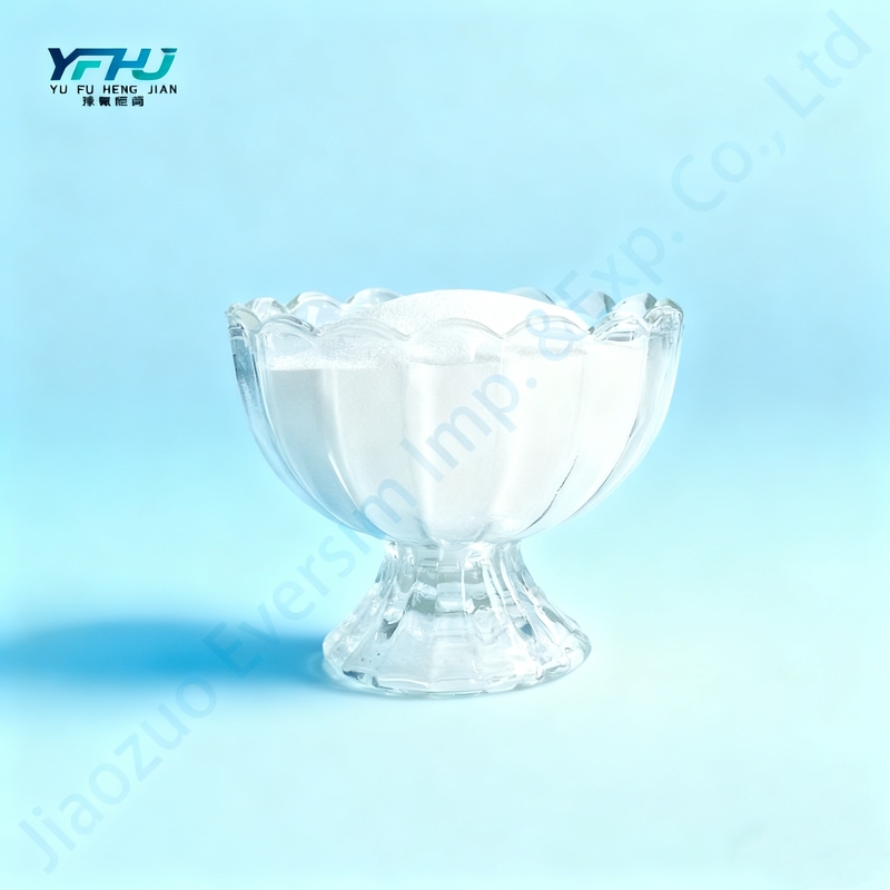 مواد خام شیمیایی فلورید آلومینیوم سفید Sandy Alf3 7784-18-1 برای مایعات جوش در جوش فلز