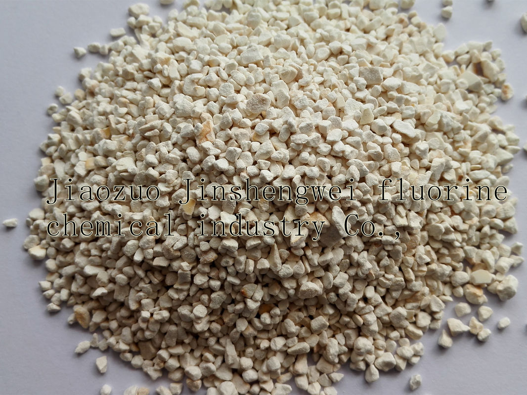 محصول شیمیایی ذرات سفید CAS13775-53-6 کریولیت مصنوعی Na3alf6 برای صنعت الکترولیز آلومینیوم