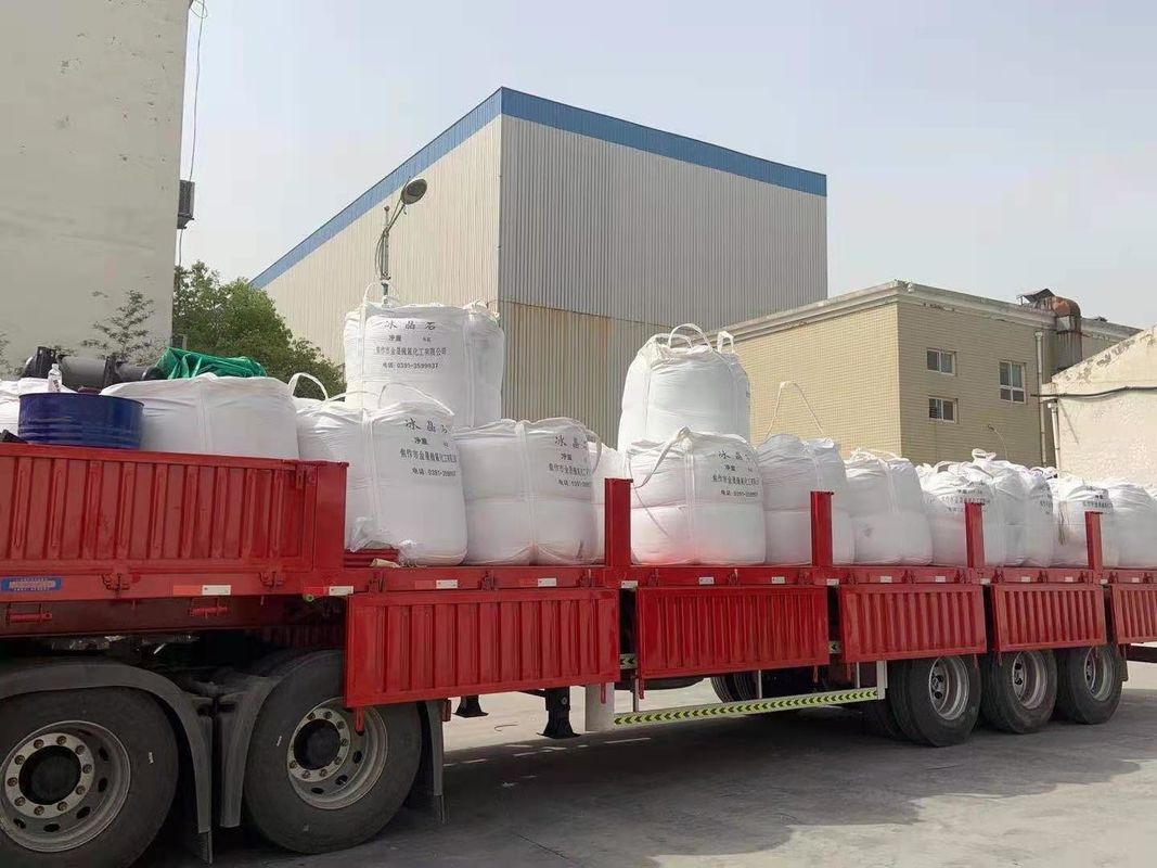Na3alf6 K3alf6 مواد خام سدیم فلوراید مصنوعی برای چرخ آسیاب با رزین